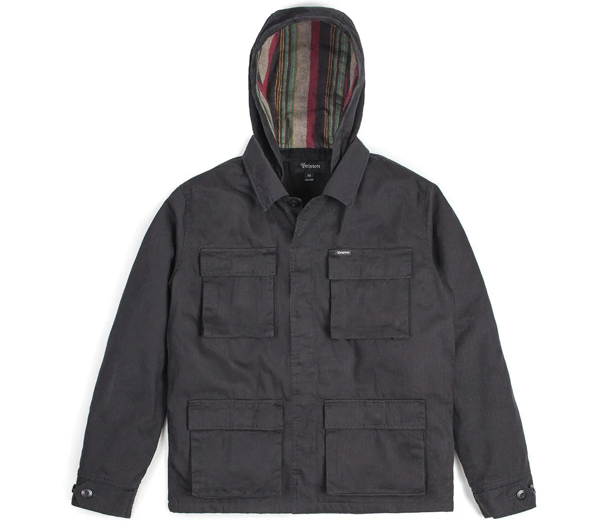 Brixton - Seeker II Men's Jacket, Washed Black