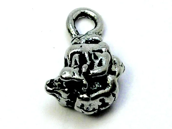 Car motor engine Genuine American Pewter Charm