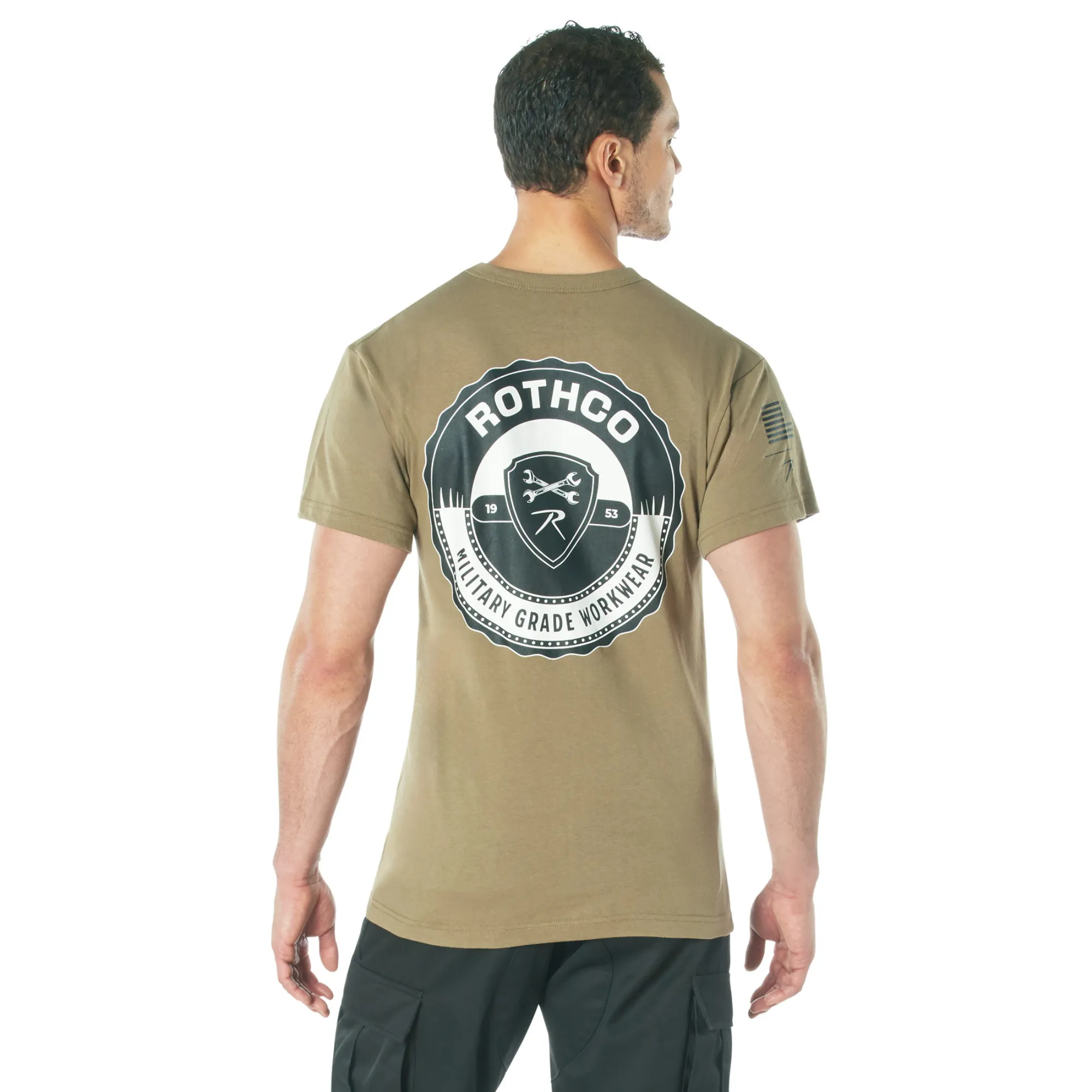 Coyote Brown - Military Grade Workwear Bottle Cap T-Shirt