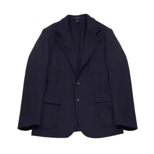 Drake's Harris Tweed Games Blazer in Navy