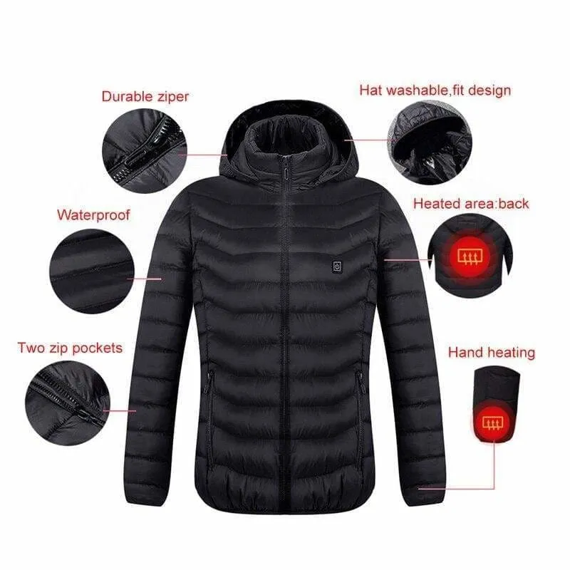 Electric Heated Jacket Vest Womens Mens