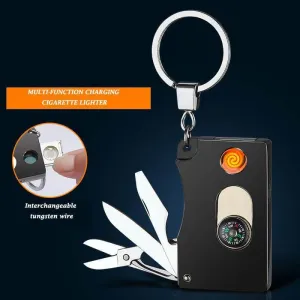 Flameless Windproof Multi-function Lighter