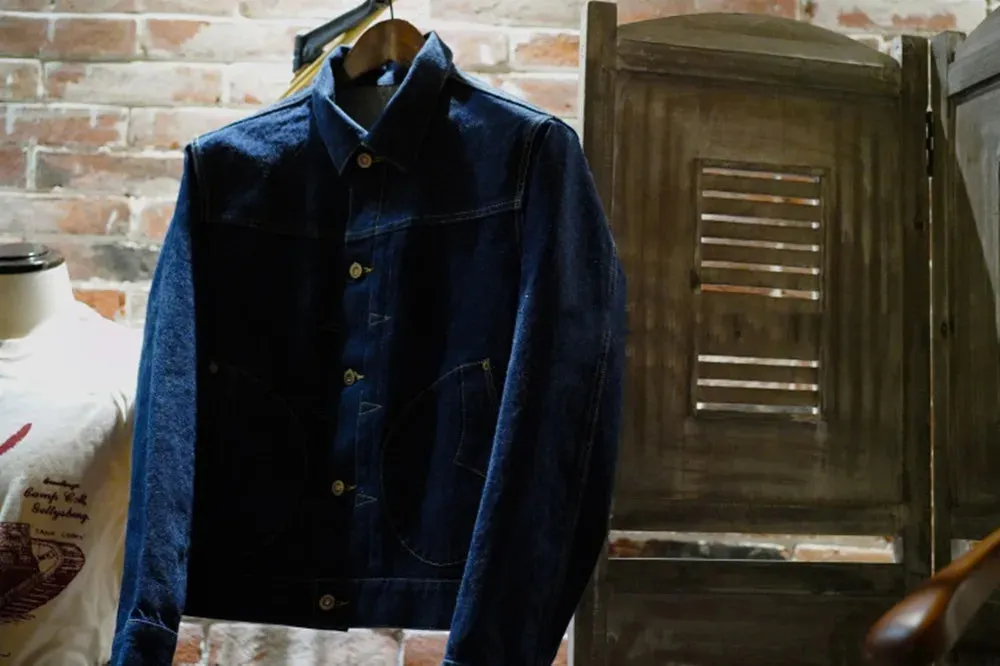 Men's Indigo Selvedge Denim Jacket