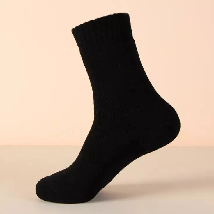 Merino Wool Socks Black