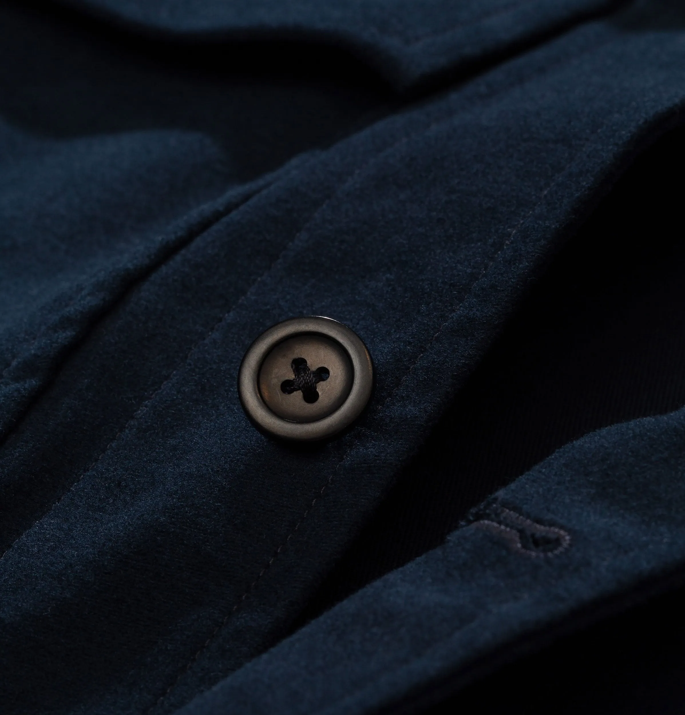 Norse Projects Kyle Moleskin Jacket – Dark Navy