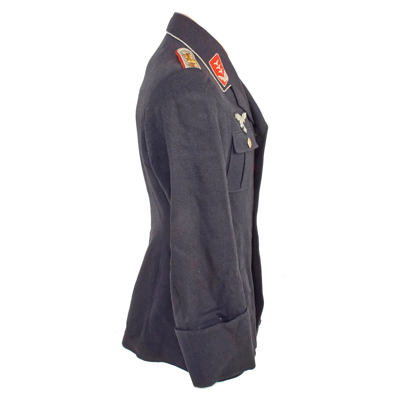 Original German WWII Luftwaffe Flak Artillery Officer Fliegerbluse Flight Blouse Tunic