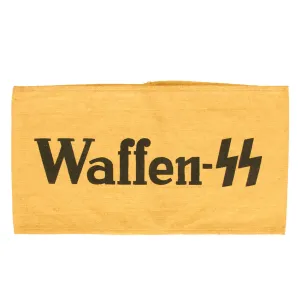 Original German WWII Waffen-SS Printed Armband