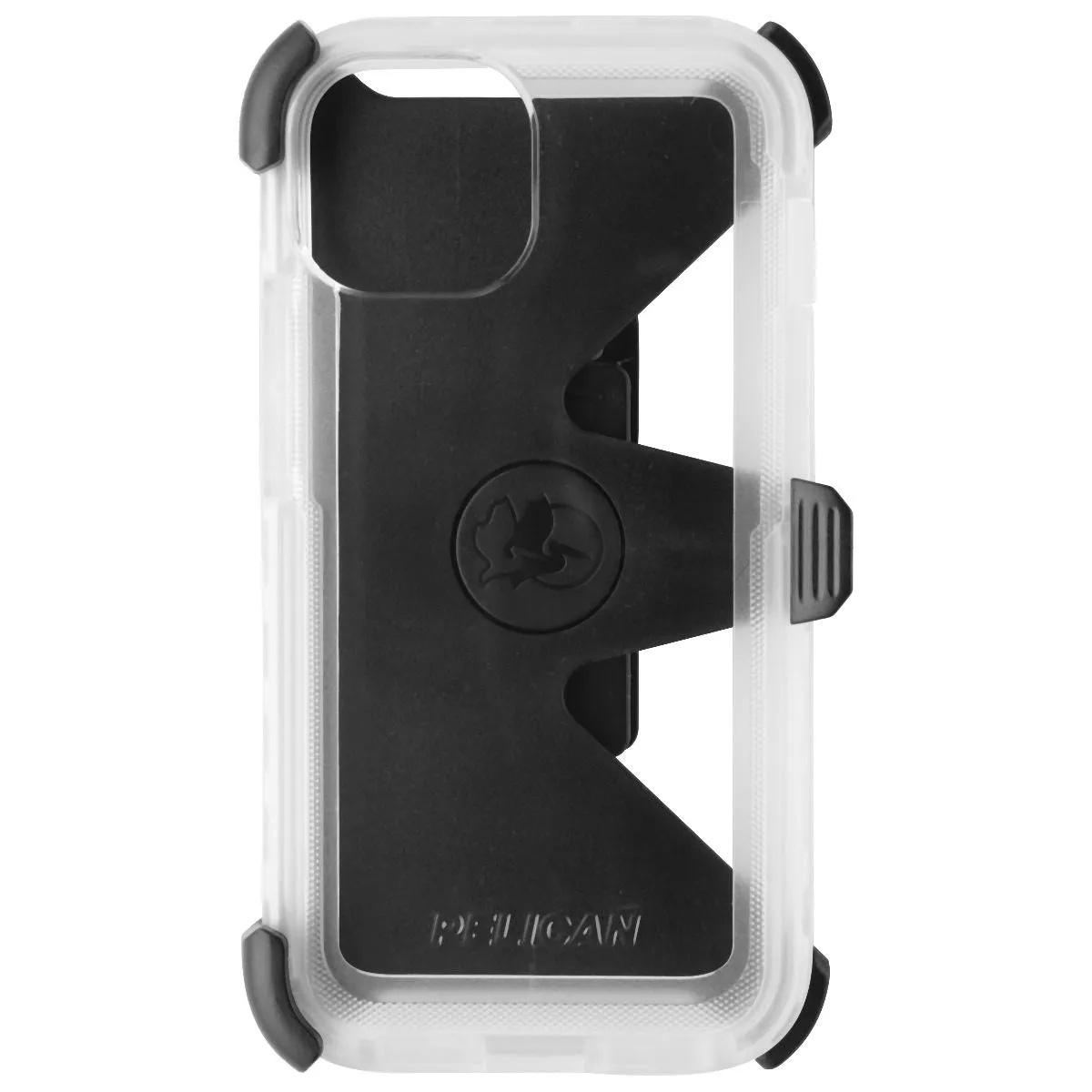 Pelican Voyager Series Hardshell and Holster for Apple iPhone 13 - Clear