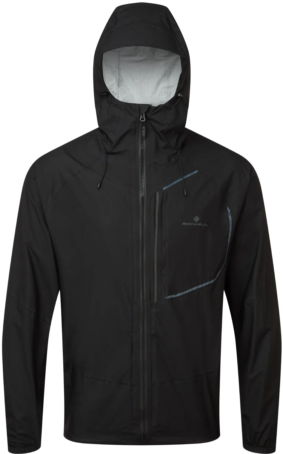 Ronhill Tech Fortify Mens Running Jacket - Black