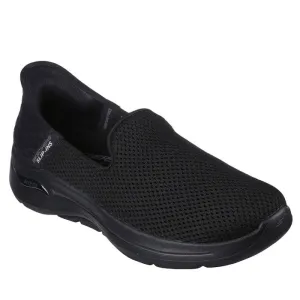 Skechers Go Walk Arch Fit Slip Ins Summer Views Black