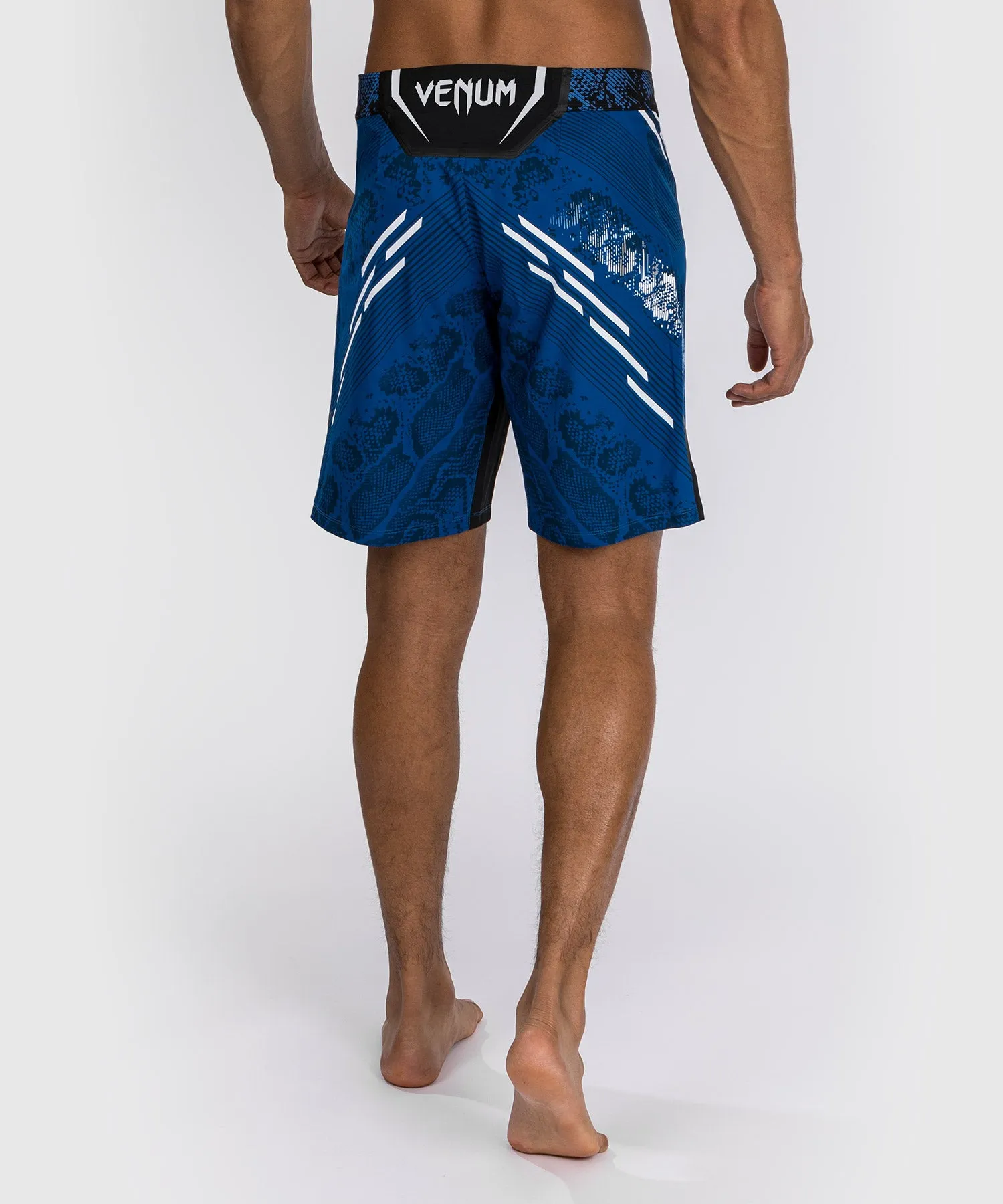 UFC Adrenaline by Venum Authentic Fight Night Men's Fight Short - Long Fit - Blue