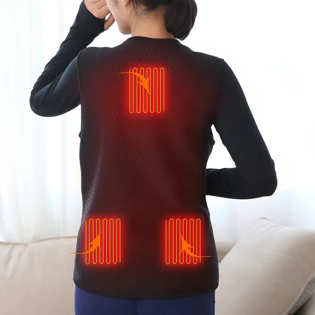 Unisex Smart Tech Fashion USB Heating Vest